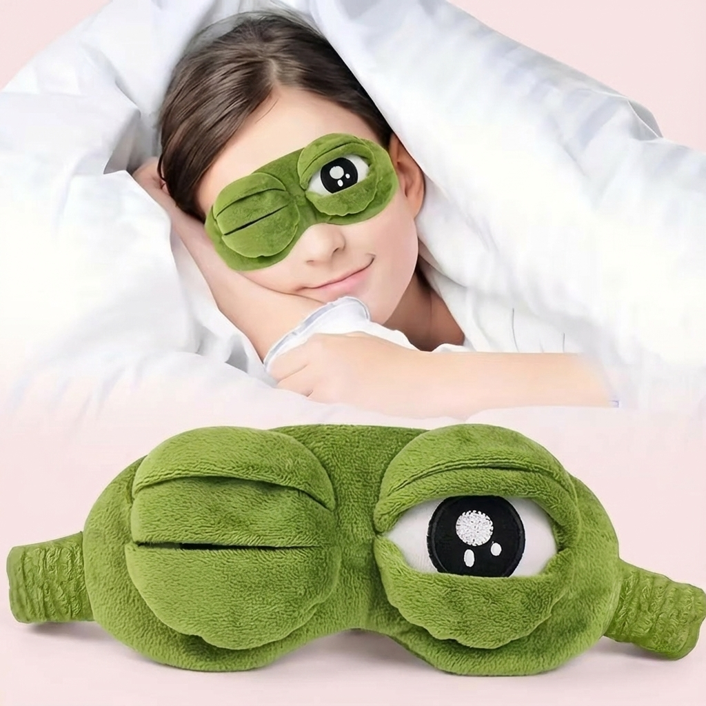 3D Frog & Pink Panter Sleep Mask