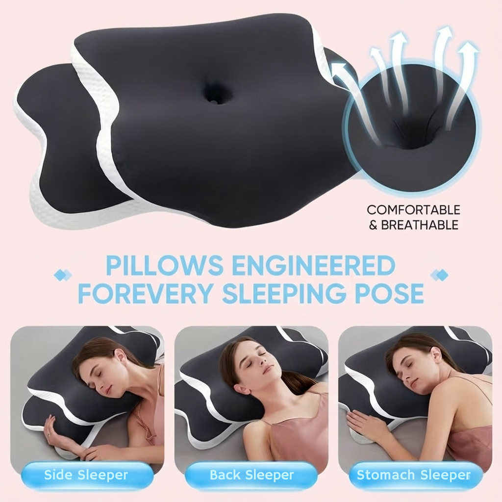 Memory Foam Cervical Pillow UK Ireland